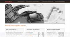 Desktop Screenshot of dekoschnee.com